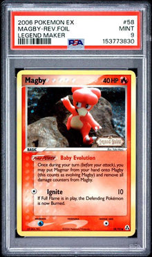 Magby-Rev.Foil 58 PSA 9