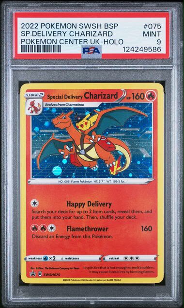 Sp.Delivery Charizard 075 PSA 9