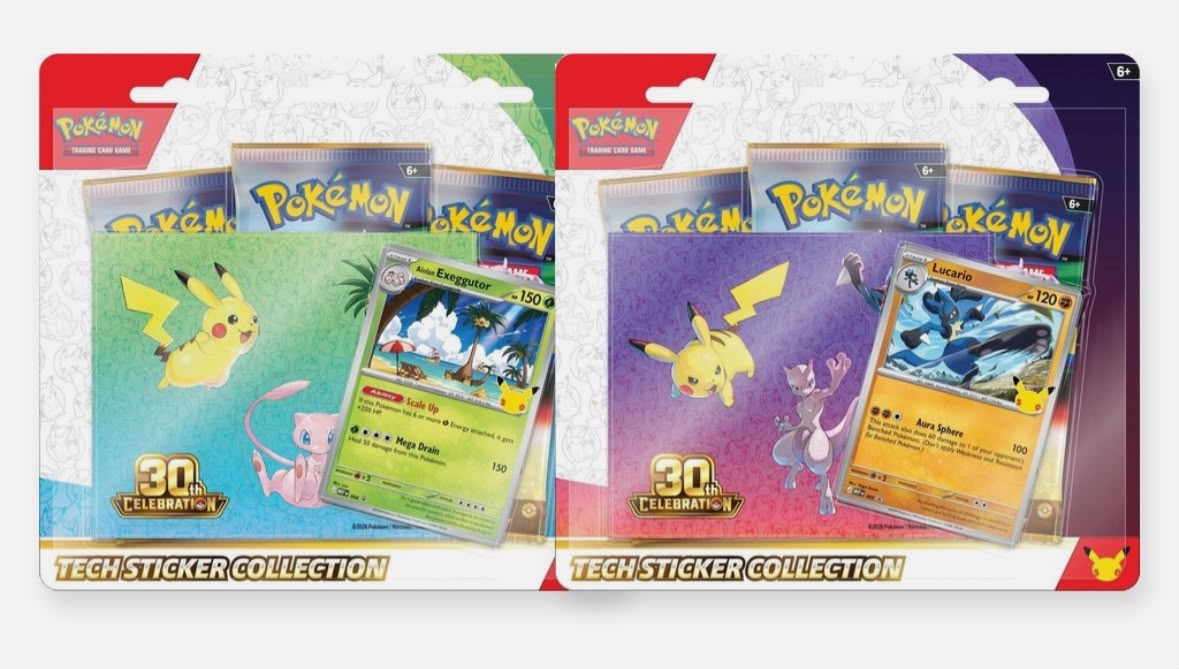 30th Celebration Tech Stickers Collection