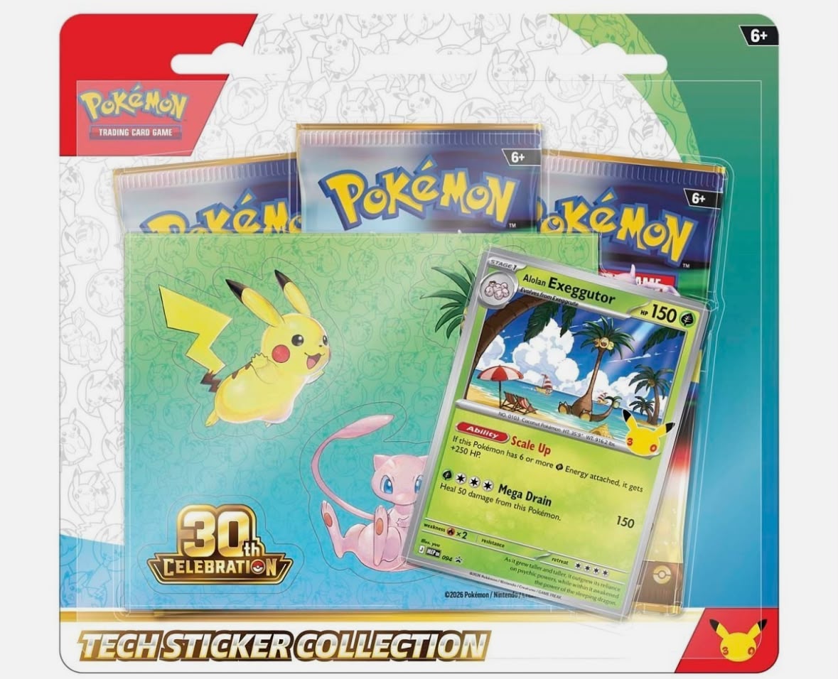 30th Celebration Tech Stickers Collection