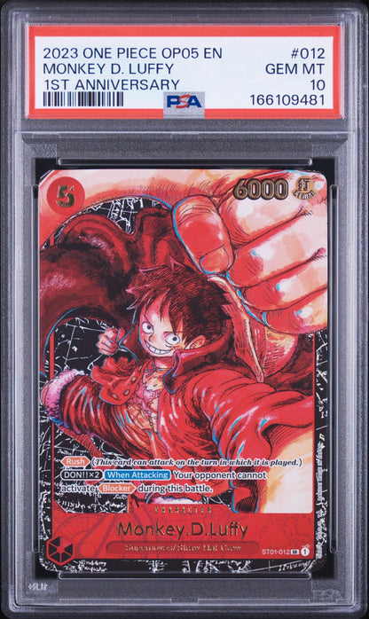 Monkey D.Luffy 012 PSA 10