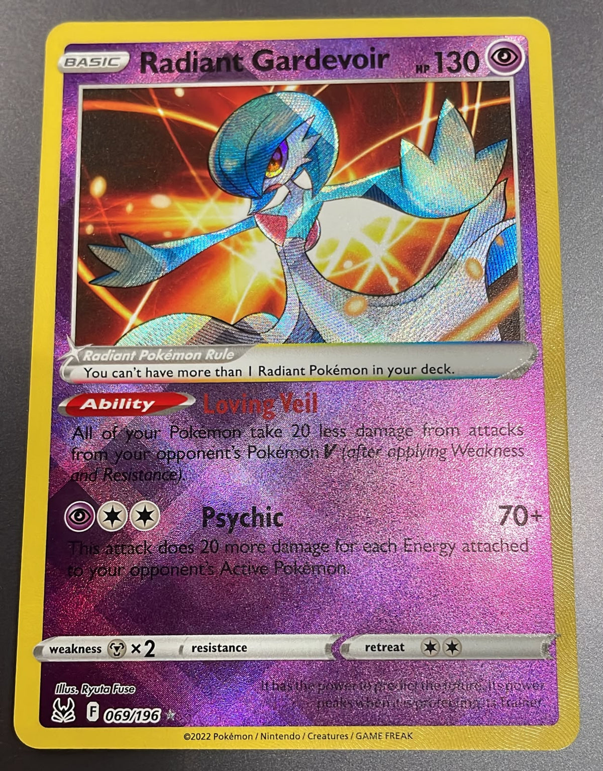Radiant Gardevoir 069/196