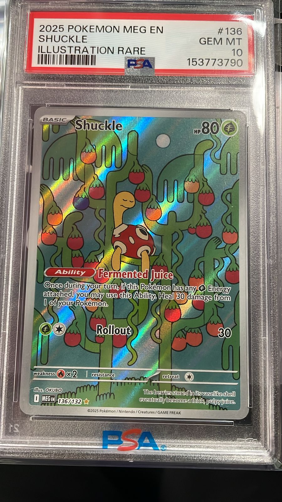 Shuckle 136/132 PSA 10