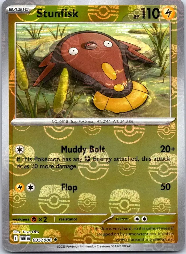 Stunfisk 035/086 Master Ball