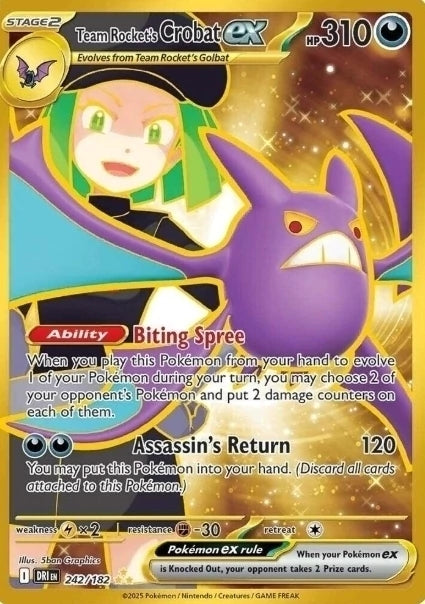 Team Rocket's Crobat EX