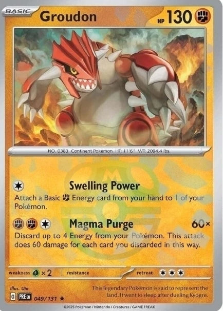 Groudon 049/131 Master Ball