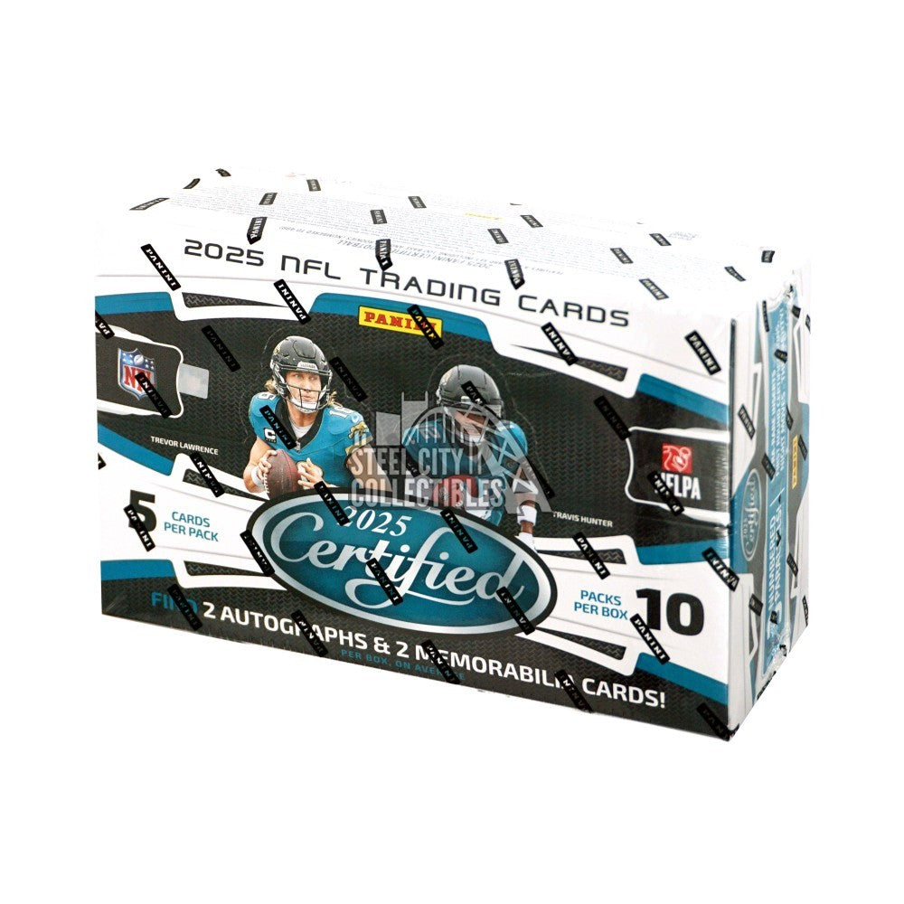 2025 Panini Certified Football Hobby Box