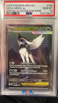 Mega Absol EX 180/132 PSA 10
