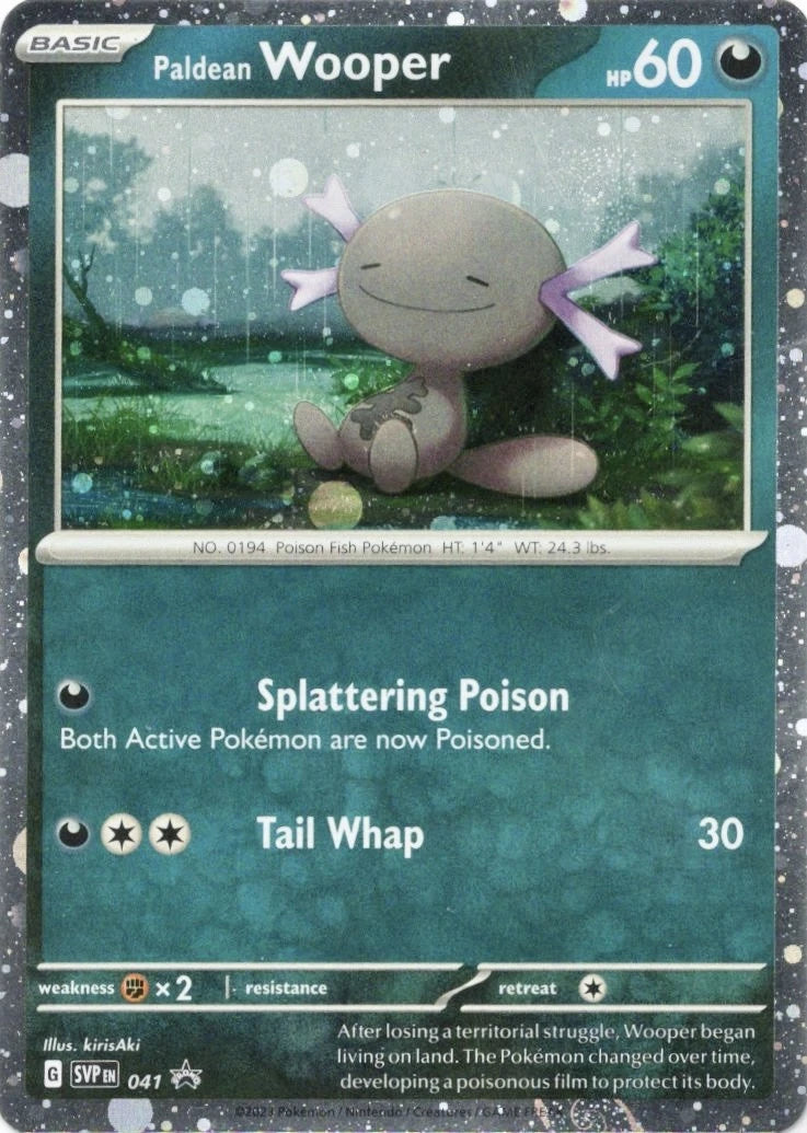Paldean Wooper 041 (Promo)
