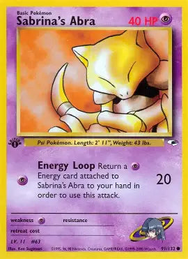 Sabrina's Abra 91/132