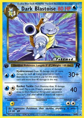 Dark Blastoise 20/82