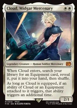 Cloud Midgar Mercenary M 0010 FFVII