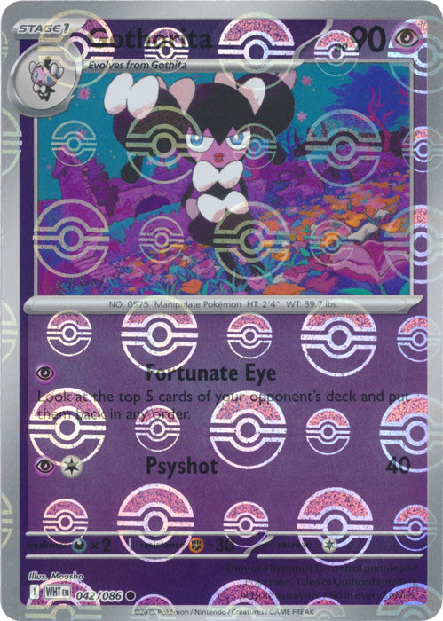 Gothorita 042/086 Poke Ball