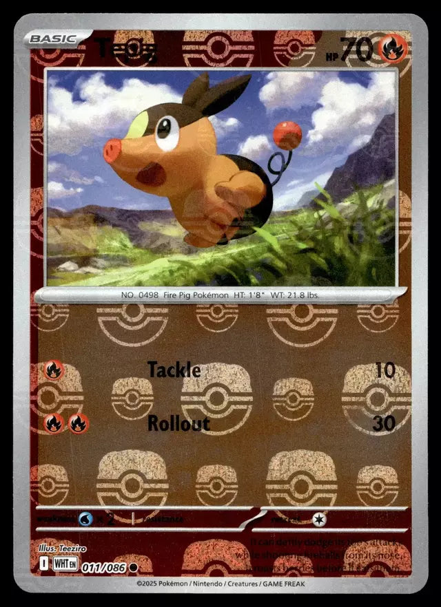 Tepig 011/086 Masterball