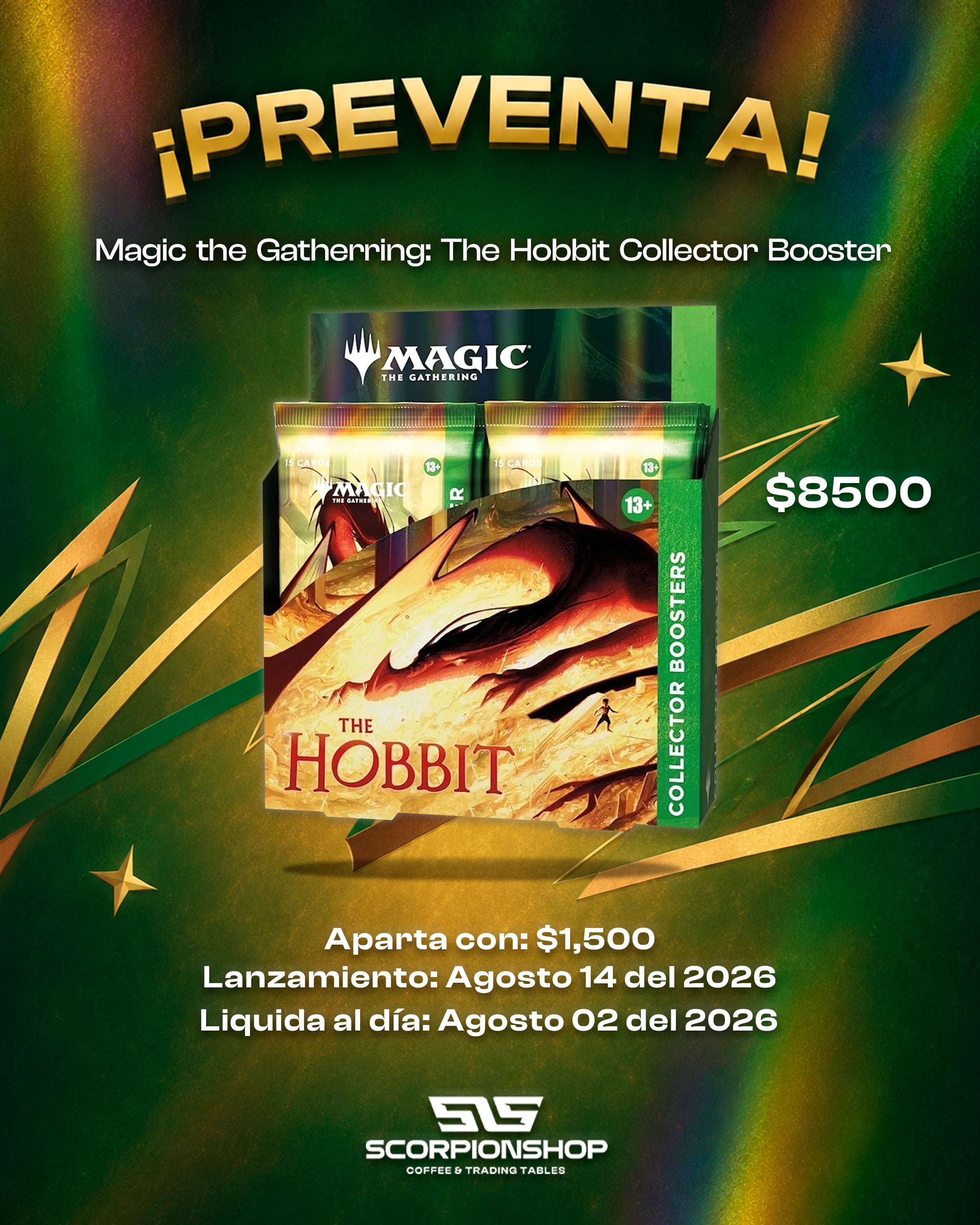 Magic The Gathering - The Hobbit Collector Booster - PREVENTA