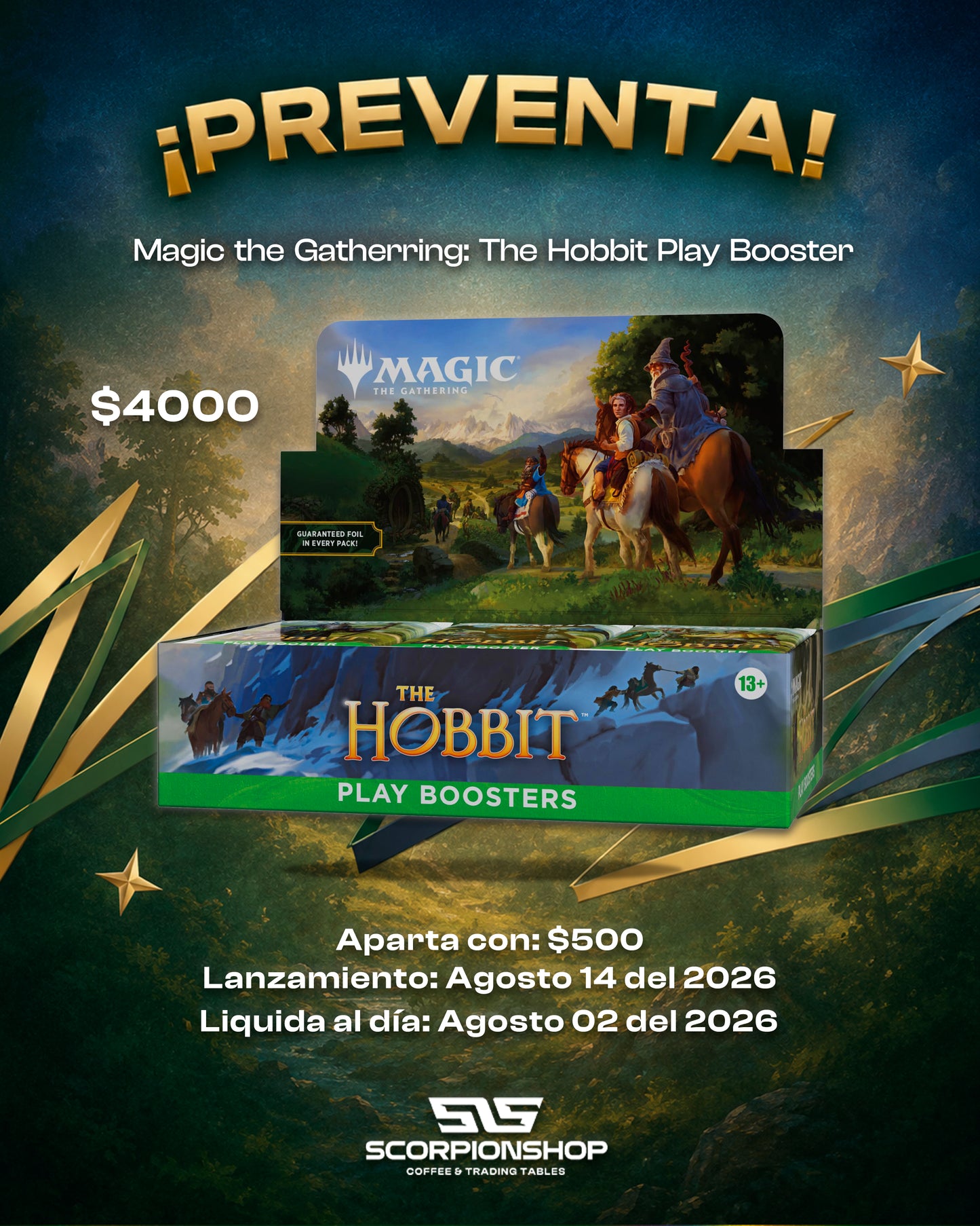Magic The Gathering - The Hobbit Play Booster - PREVENTA