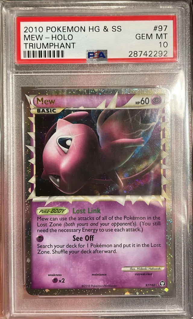 Mew-Holo PSA 10 97/102