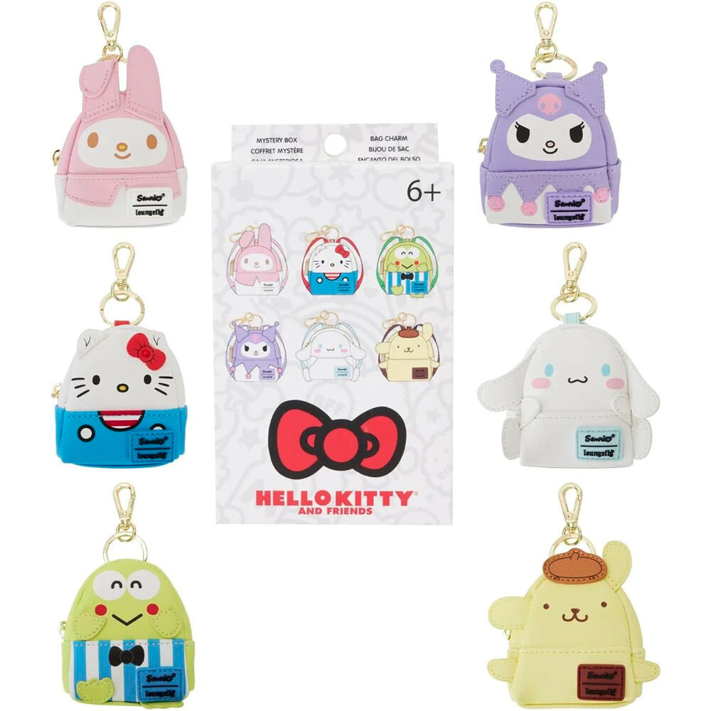 Loungefly Hello Kitty Sanrio Mini Keychain