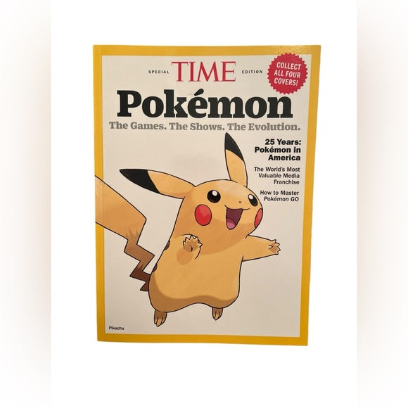 Pokemon 25 Years In America - Special Time Edition Magazine