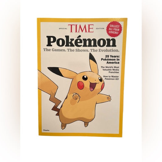 Pokemon 25 Years In America - Special Time Edition Magazine