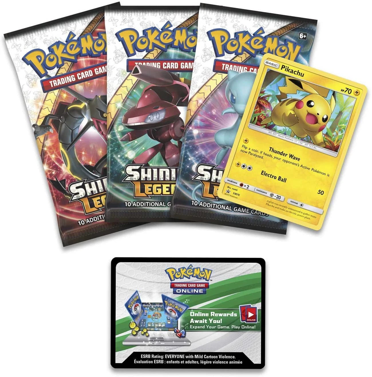 Shining Legends Pin Collection (Pikachu)