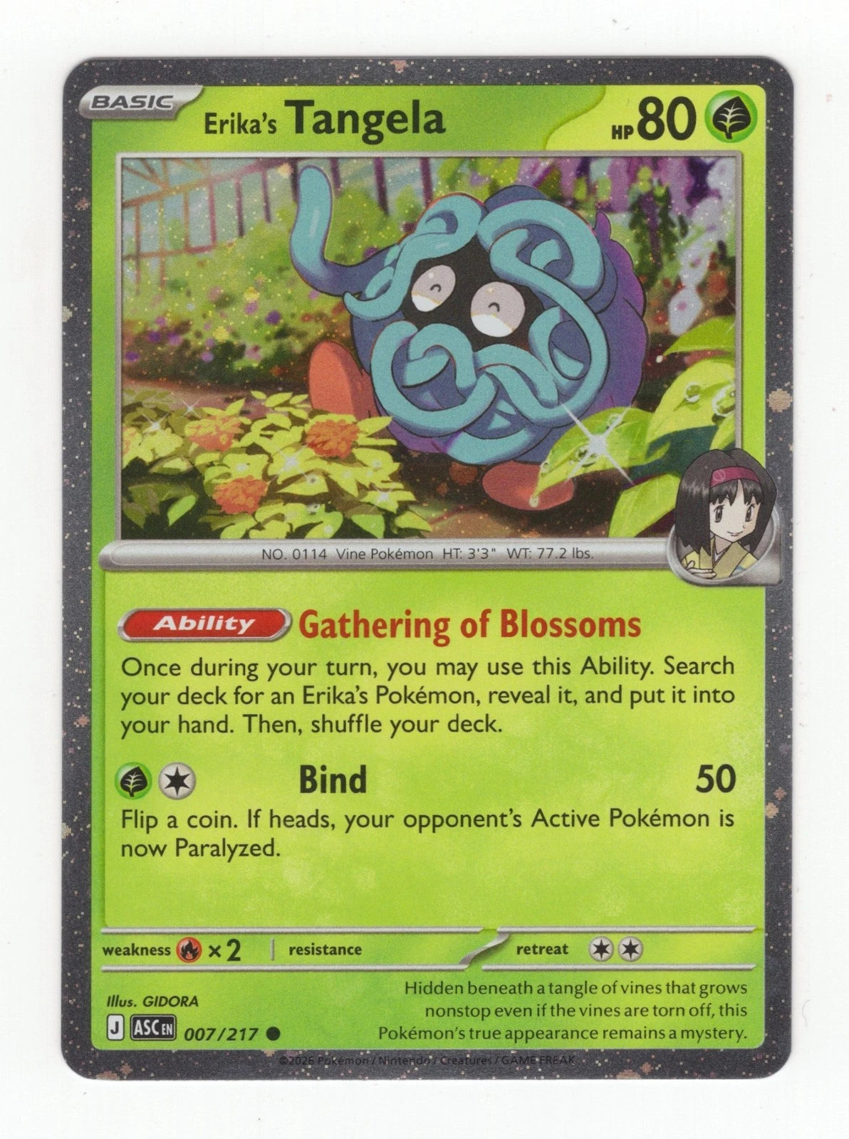 Erika's Tangela 007/217