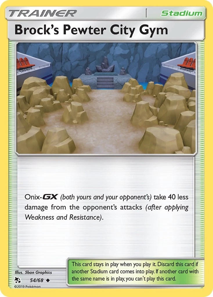 Brock's Pewter City Gym 54/68