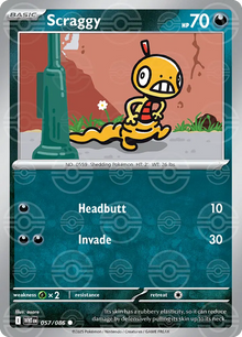 Scraggy 057/086 Poke Ball
