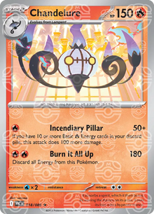 Chandelure 018/086 Master Ball