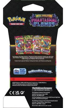 Sleeved Booster Pack Phantasmal Flames INGLÉS