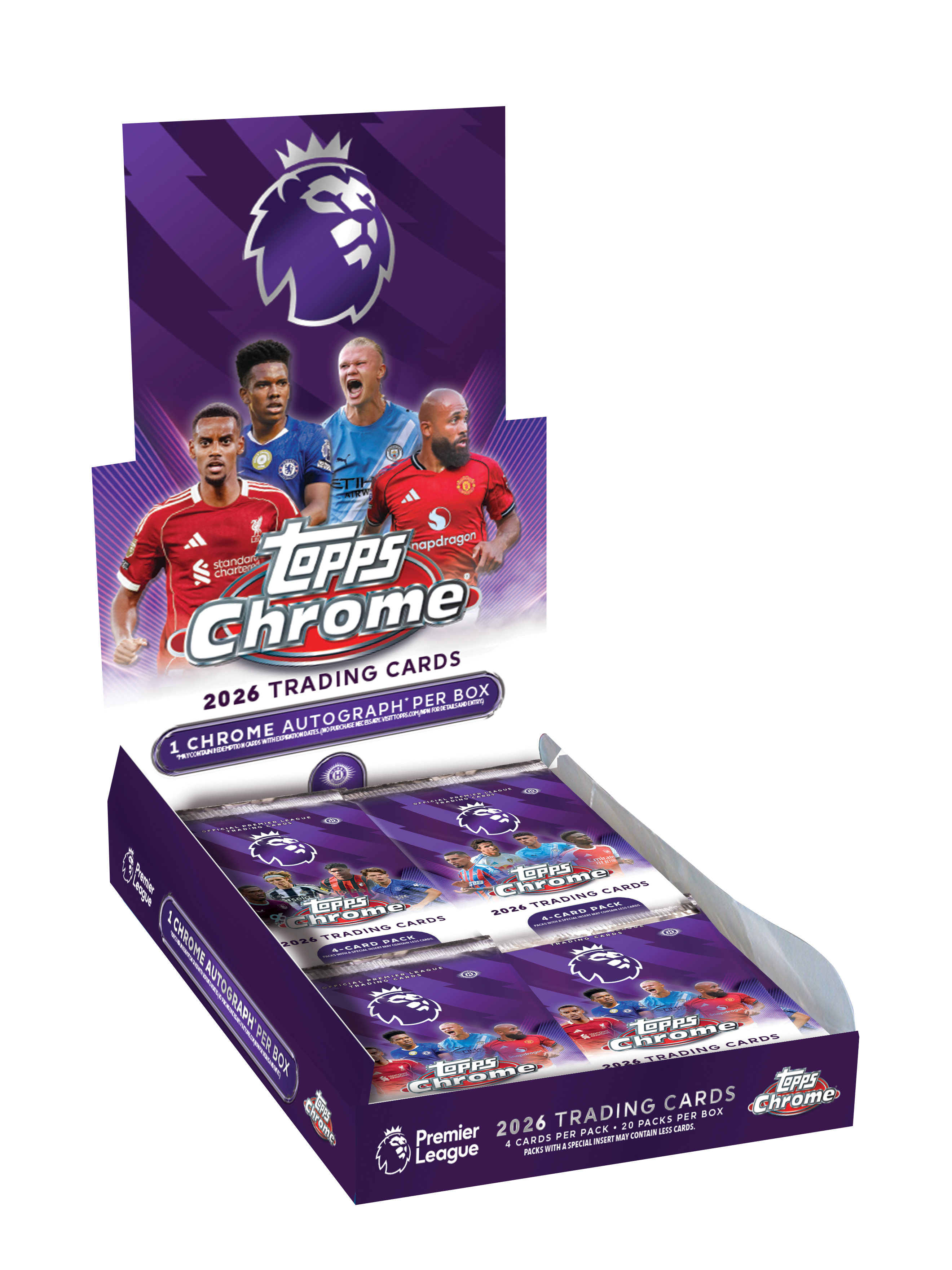 Topps Chrome Premier League HOBBY BOX