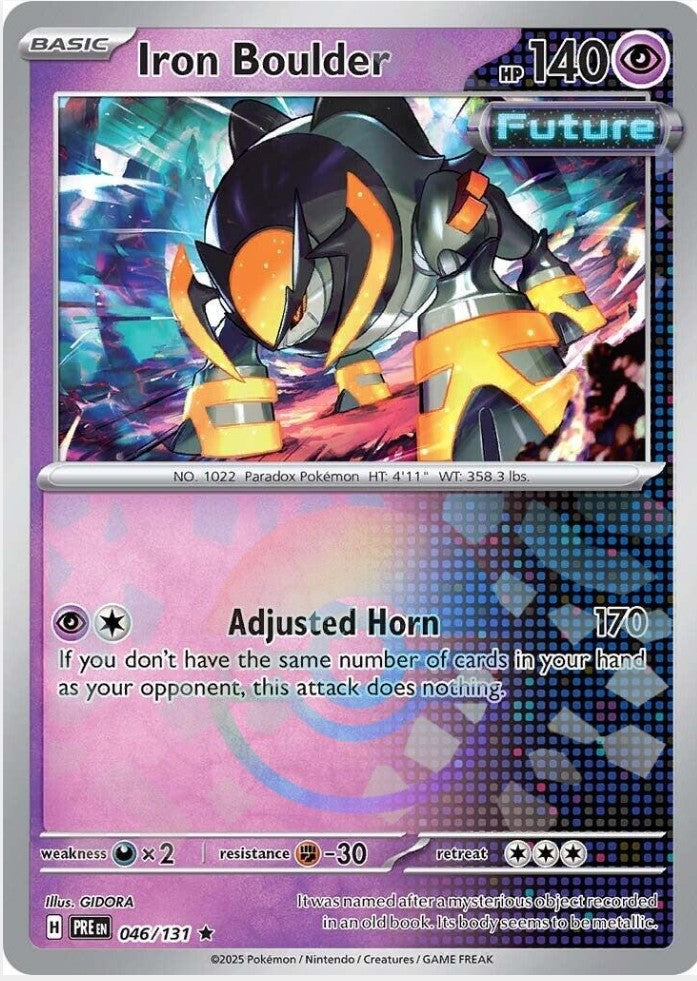 Iron Boulder 046/131 Poke Ball