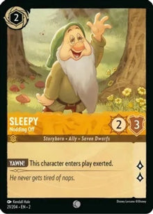 Sleepy Nodding Off 21/204