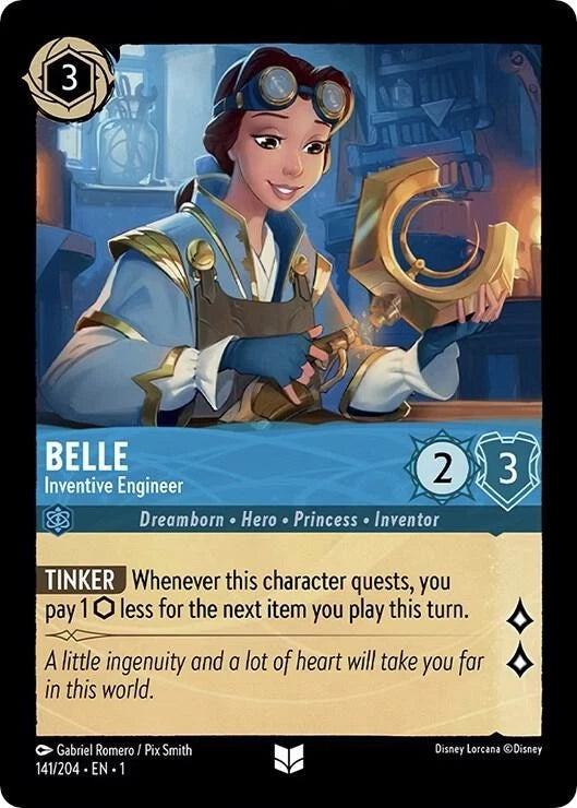 Belle Inventive Engineer 141/204