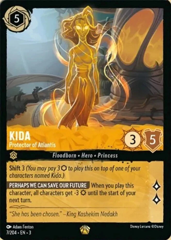 Kida Protector Of Atlantis 7/204