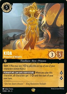 Kida Protector Of Atlantis 7/204