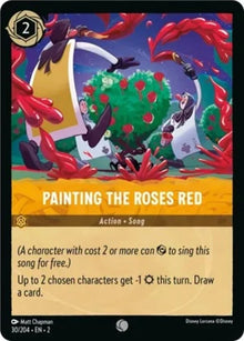 Painting The Roses Red - Disney Lorcana - 30/204