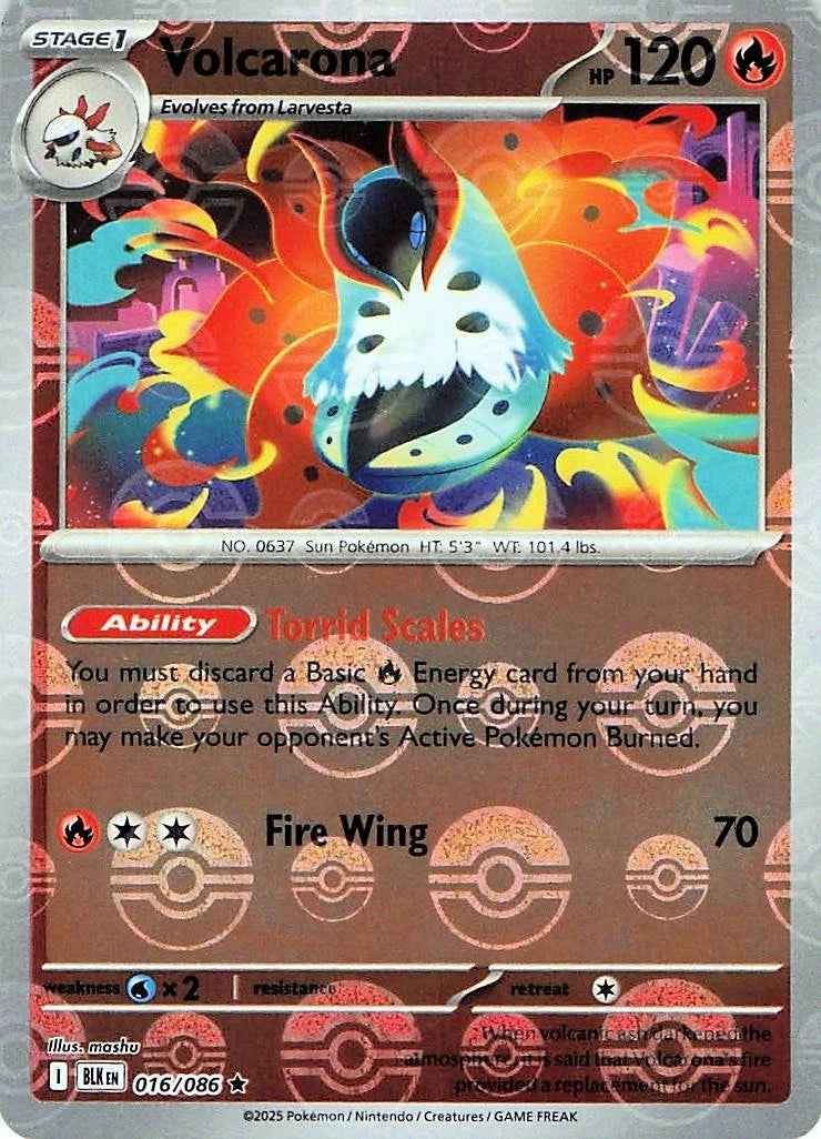 Volcarona 016/086 Poke Ball