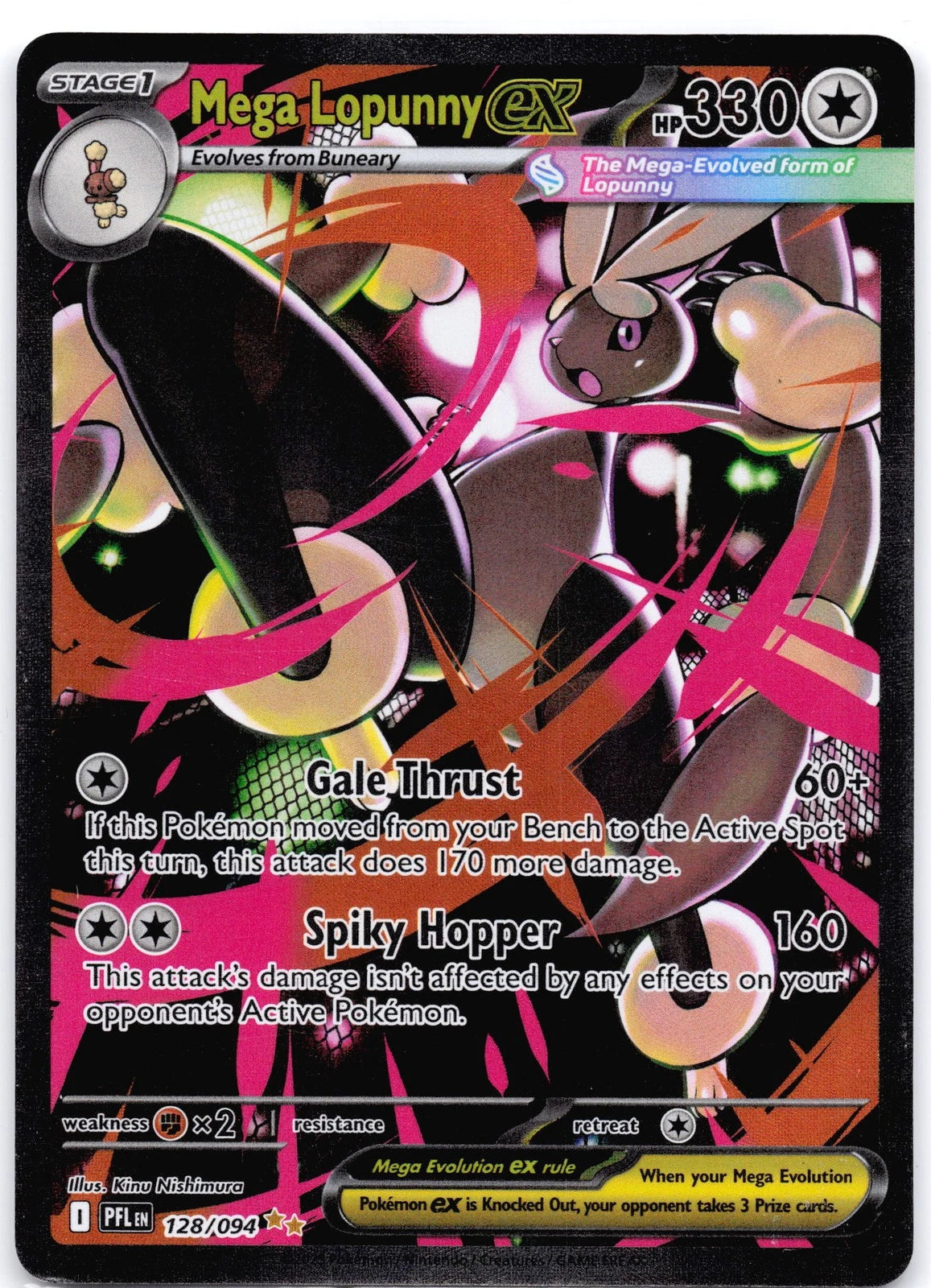 Mega Lopunny EX 128/094