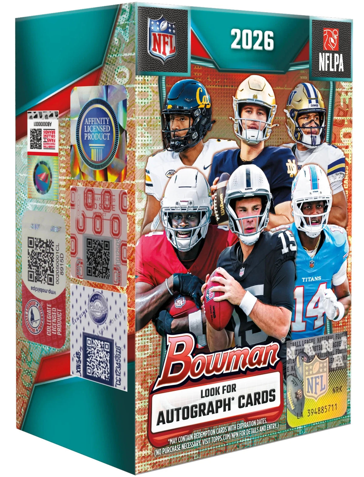Bowman Football Value Blaster Box 2026