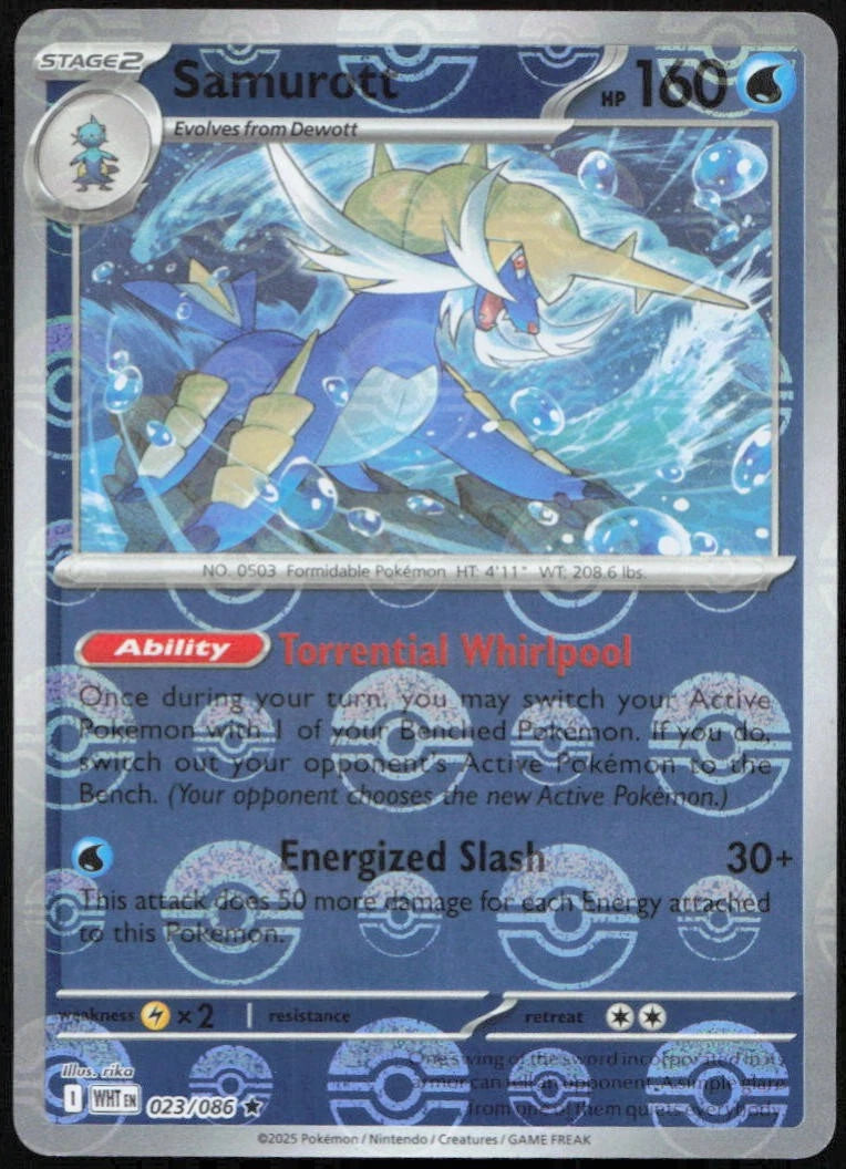 Samurott 023/086 Poke Ball