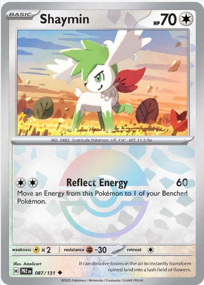 Shaymin 087/131 Poke Ball