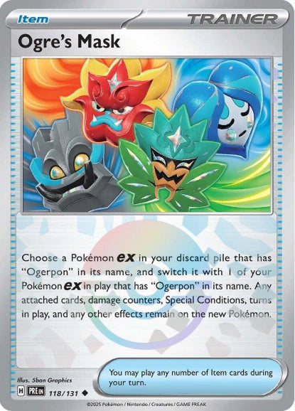 Ogre's Mask 118/131 Poke Ball