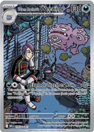 Team Rocket's Weezing 199/182