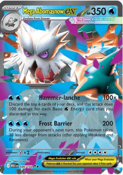 Mega Abomasnow EX 036/132