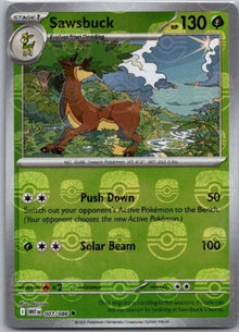 Sawsbuck 007/086 Master Ball