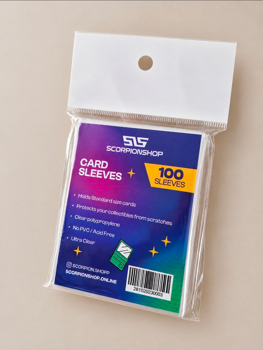 Card Sleeves ScorpionShop