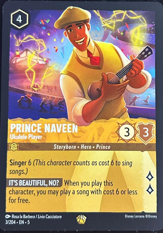 Prince Naveen Ukulele Player 3/204