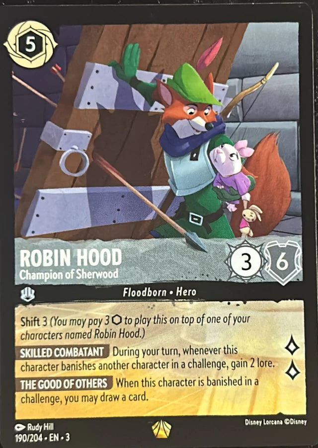 Robin Hood Champion of Sherwood FOIL 190/204