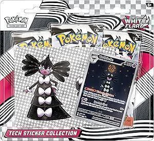 TECH STICKER COLLECTION WHITE FLARE